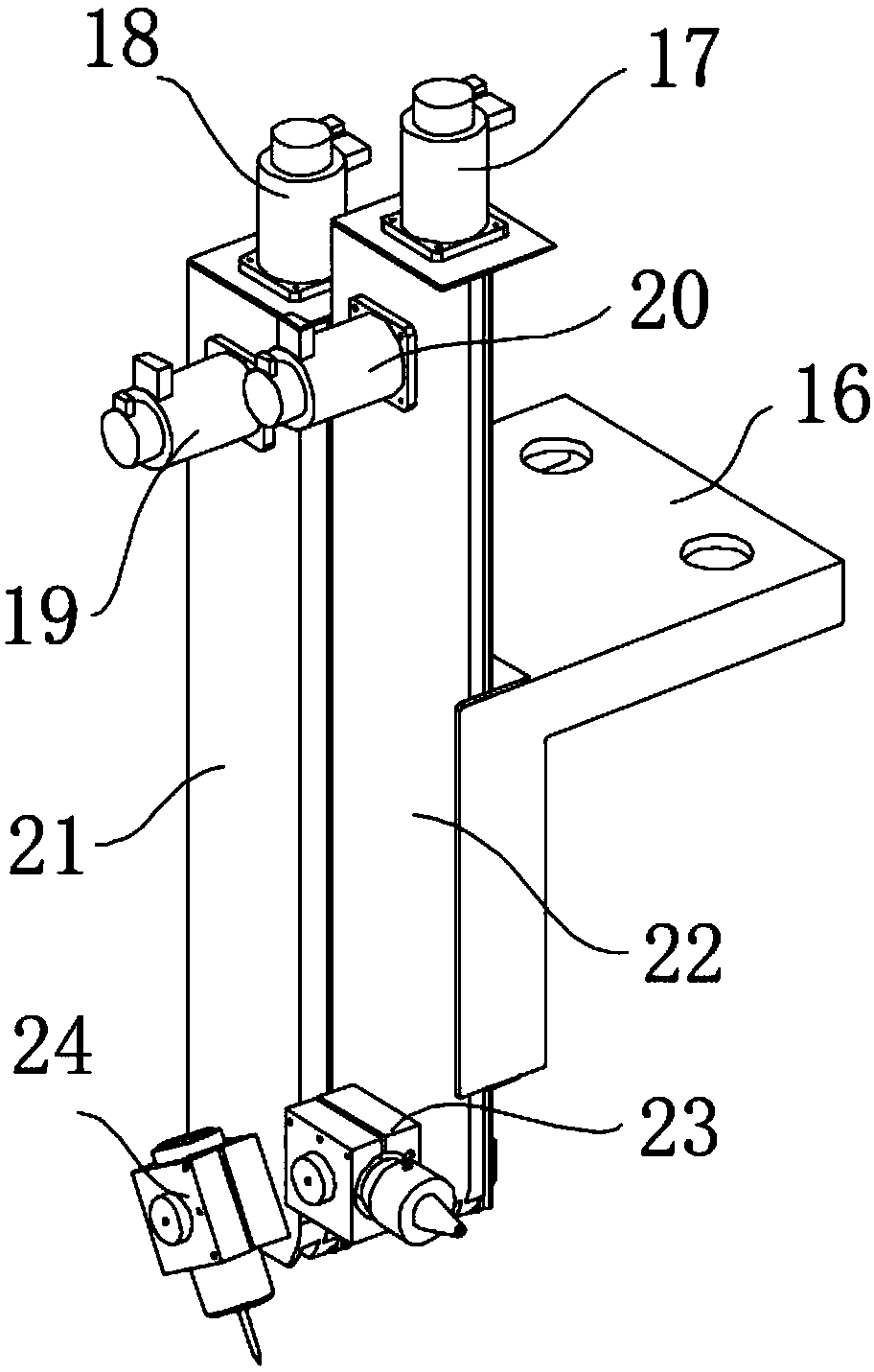 Additive and subtractive laser process machine tool and using method thereof