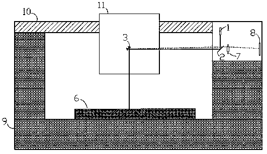 Long-range surface shape detector and detection method