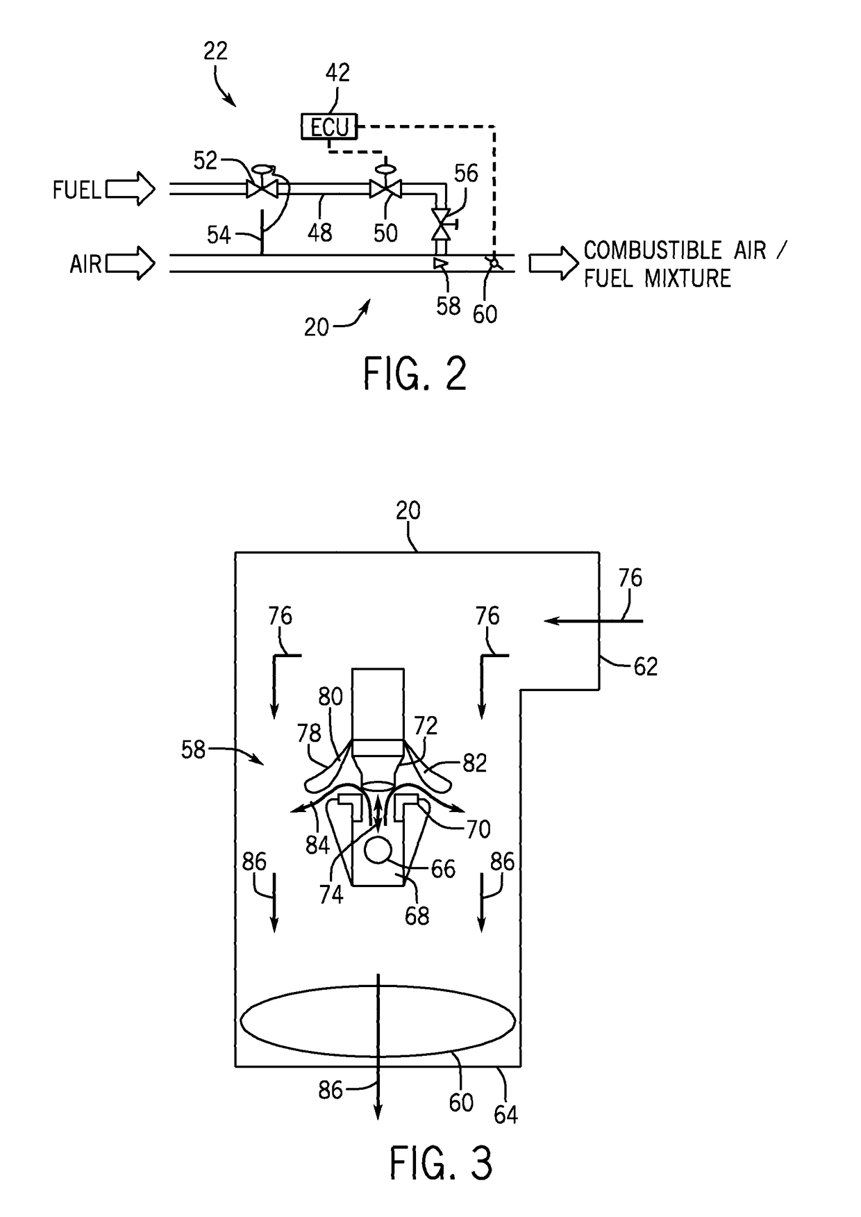 Fuel system for a combustion engine