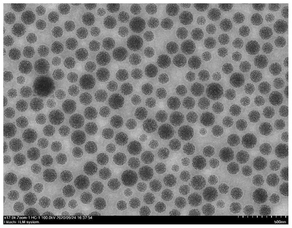 Method for preparing quantum dot fluorescent microspheres through ultrasonic initiation