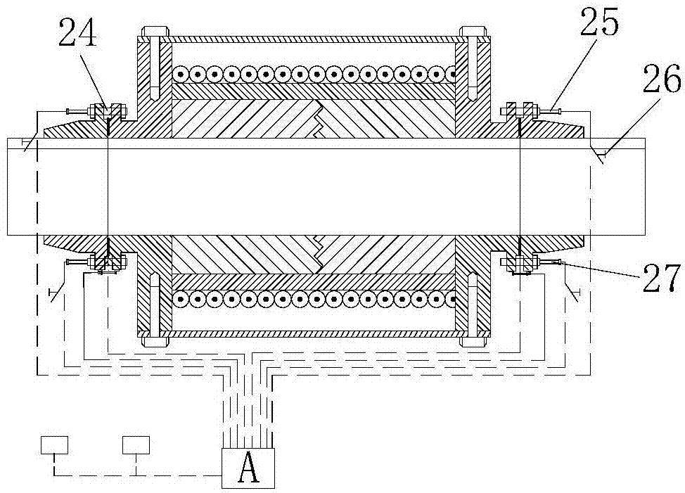 Expansion joint failure test device