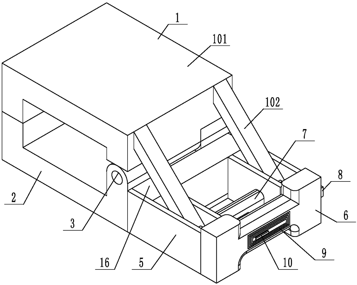 A wire loss detection device