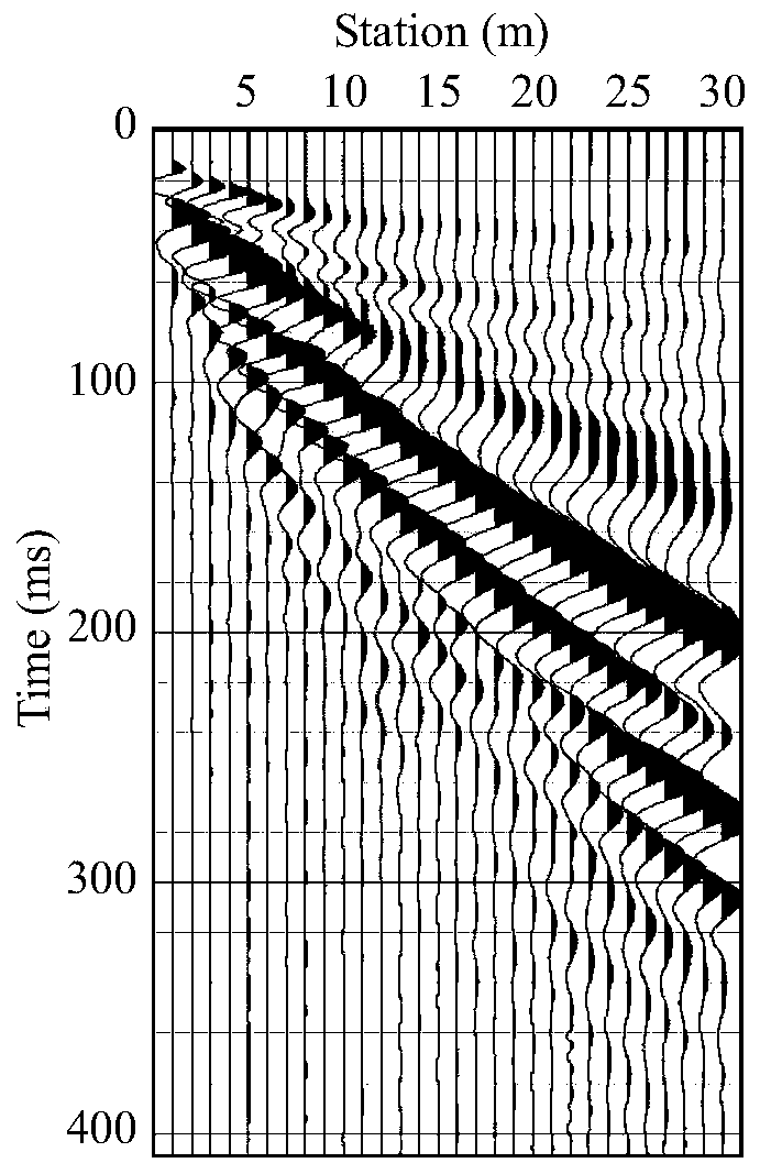 Rayleigh wave dispersion curve inversion method for seismic surface wave exploration