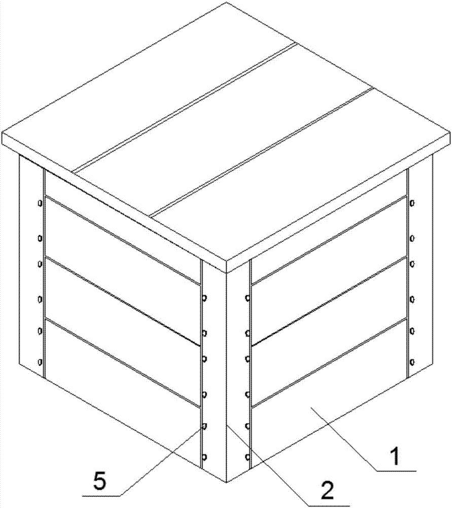 Connecting mechanism for corner of fabricated building and construction technology of connecting mechanism