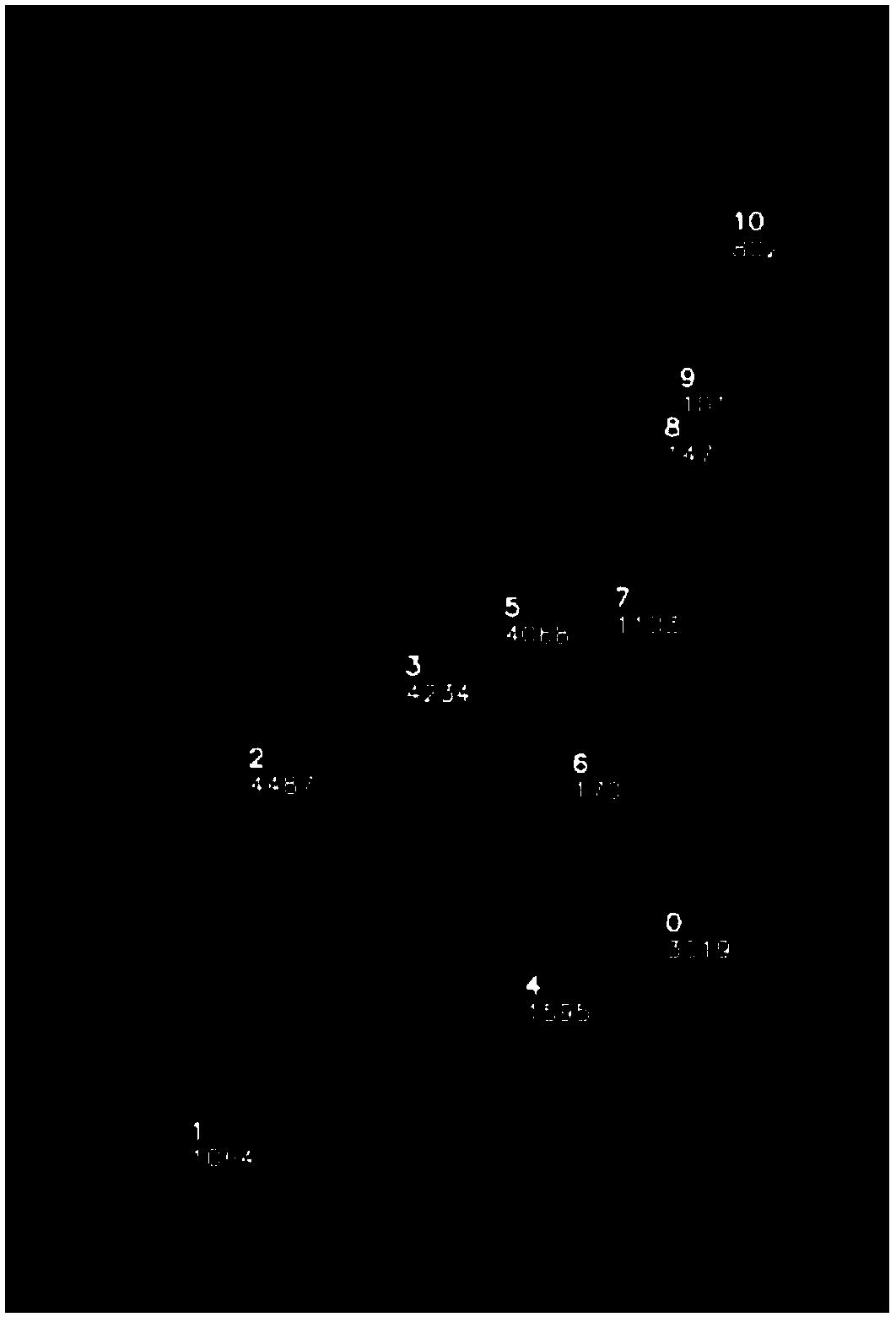 Method and device for detecting lane lines on pavement