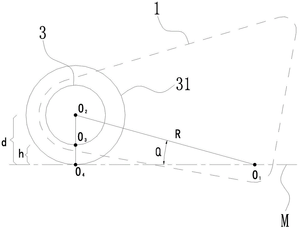 Method for measuring reel diameter and thickness of yarns on reel of air-covered yarn machine