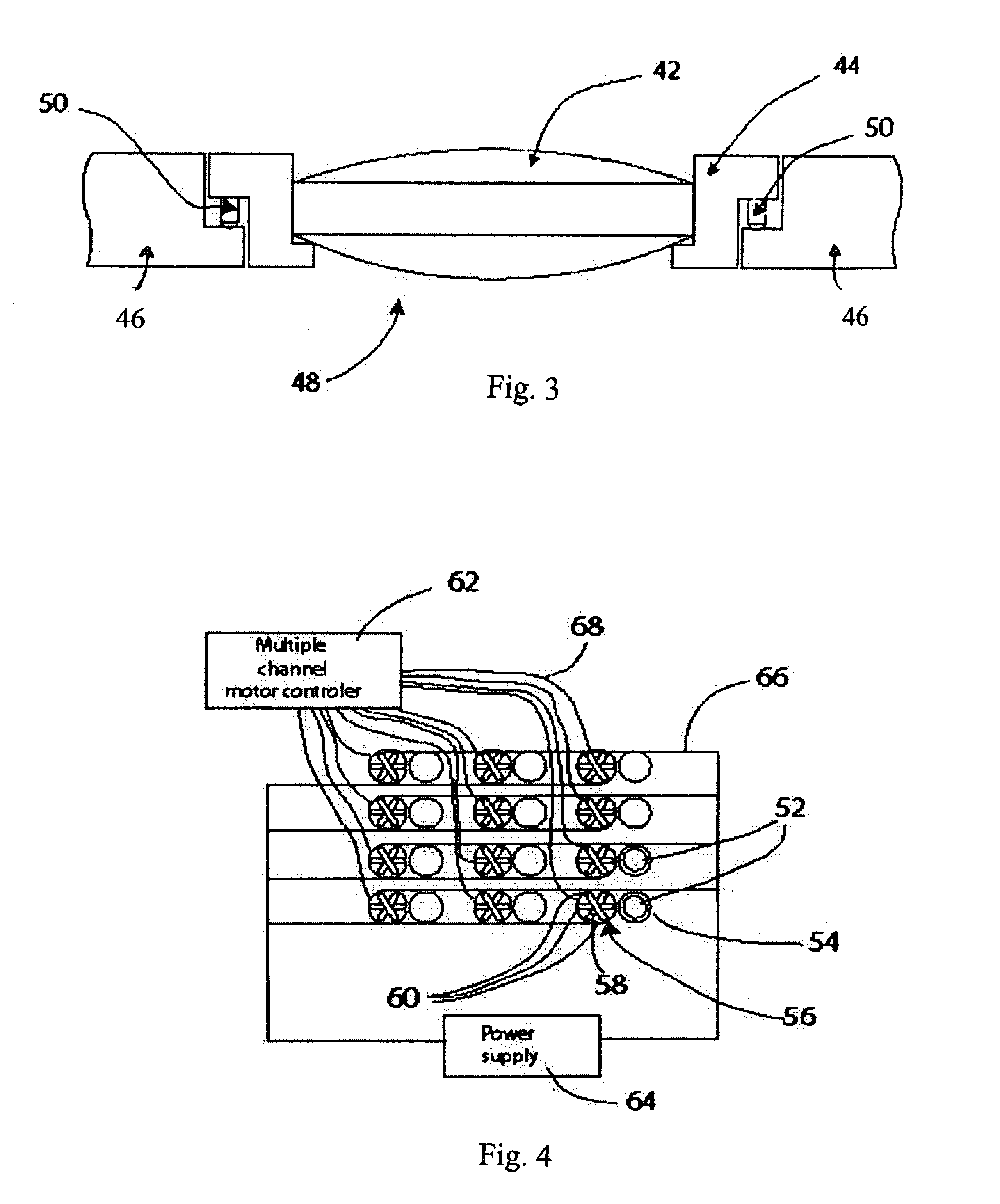 Multi-axis imaging system having individually-adjustable elements