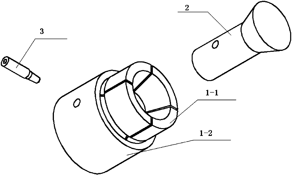 Quick-lock anti-auxetic tire for inner hole and end face positioning workpiece