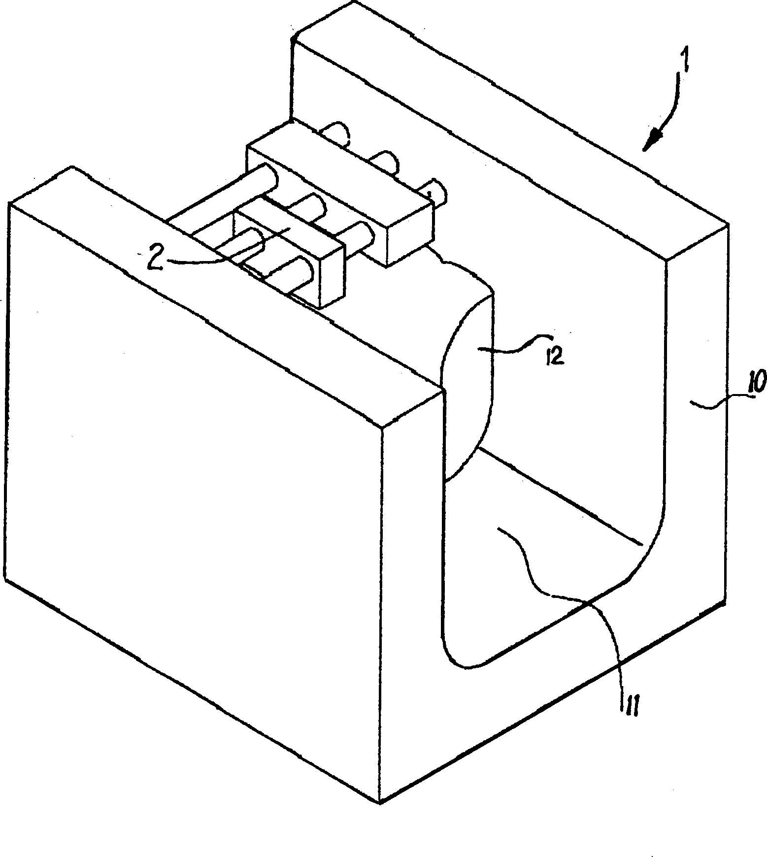 Method and equipment for measuring pulse pressure at adjacent points