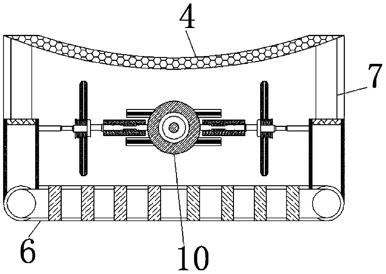 Equipment for preventing sulfur burning sublimation blockage according to material state