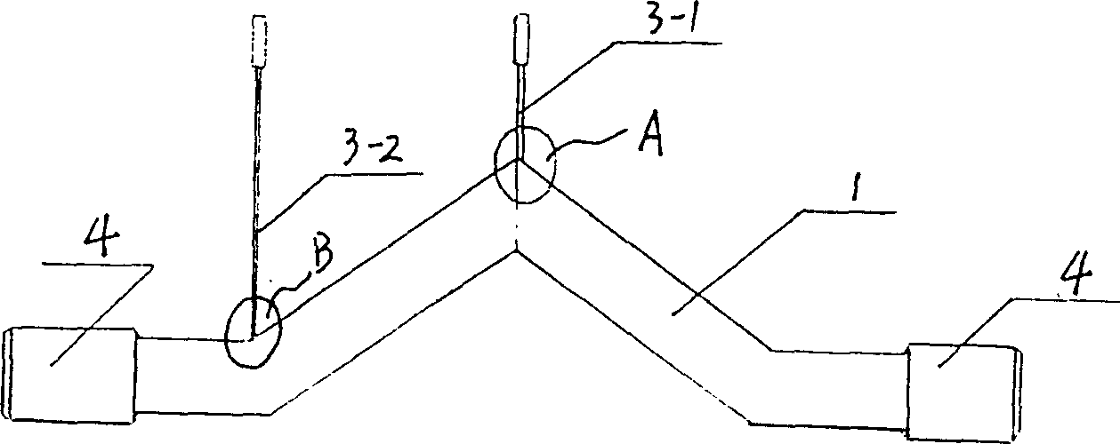 Medium flow speed measurement sensor