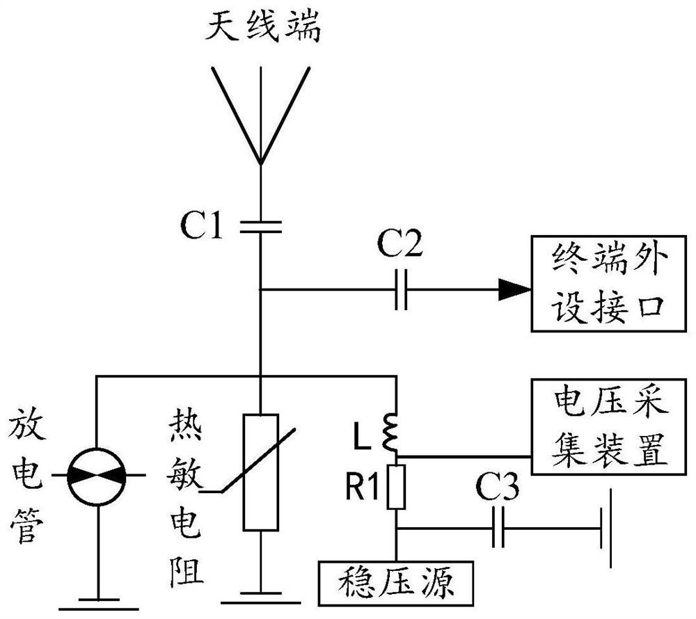 An external antenna circuit and external antenna device