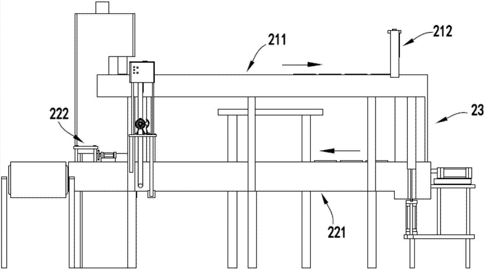 Continuous battery cooling system with vertical transfer function