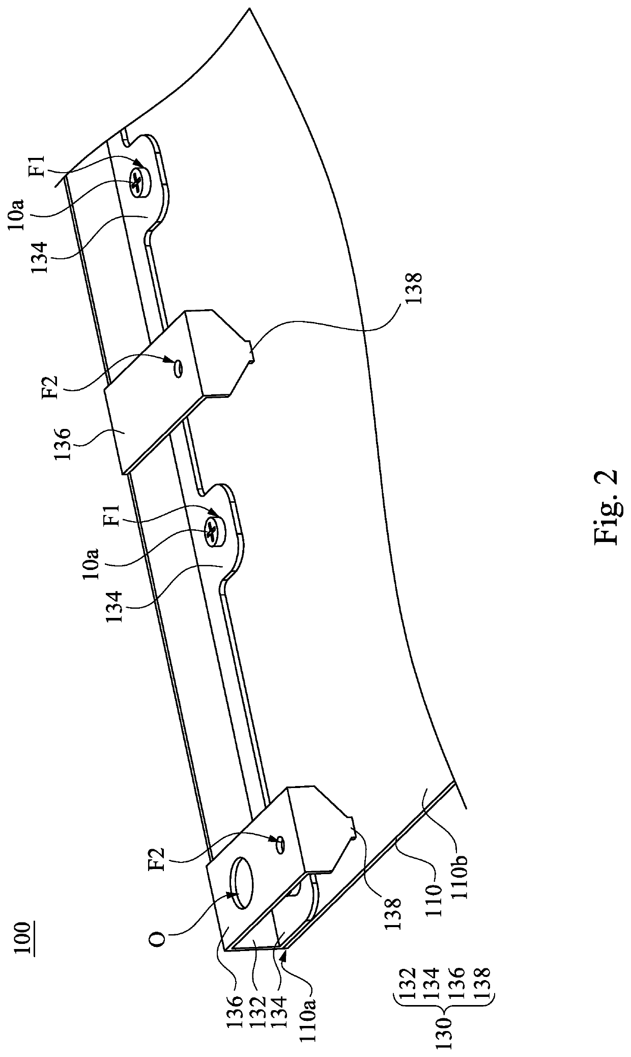 Electronic device and supporting member thereof