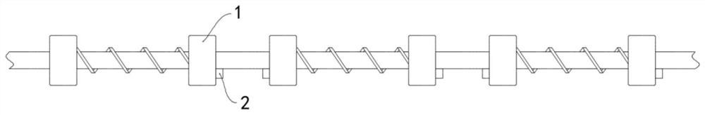 A safe and energy-saving anti-snow device for overhead cables