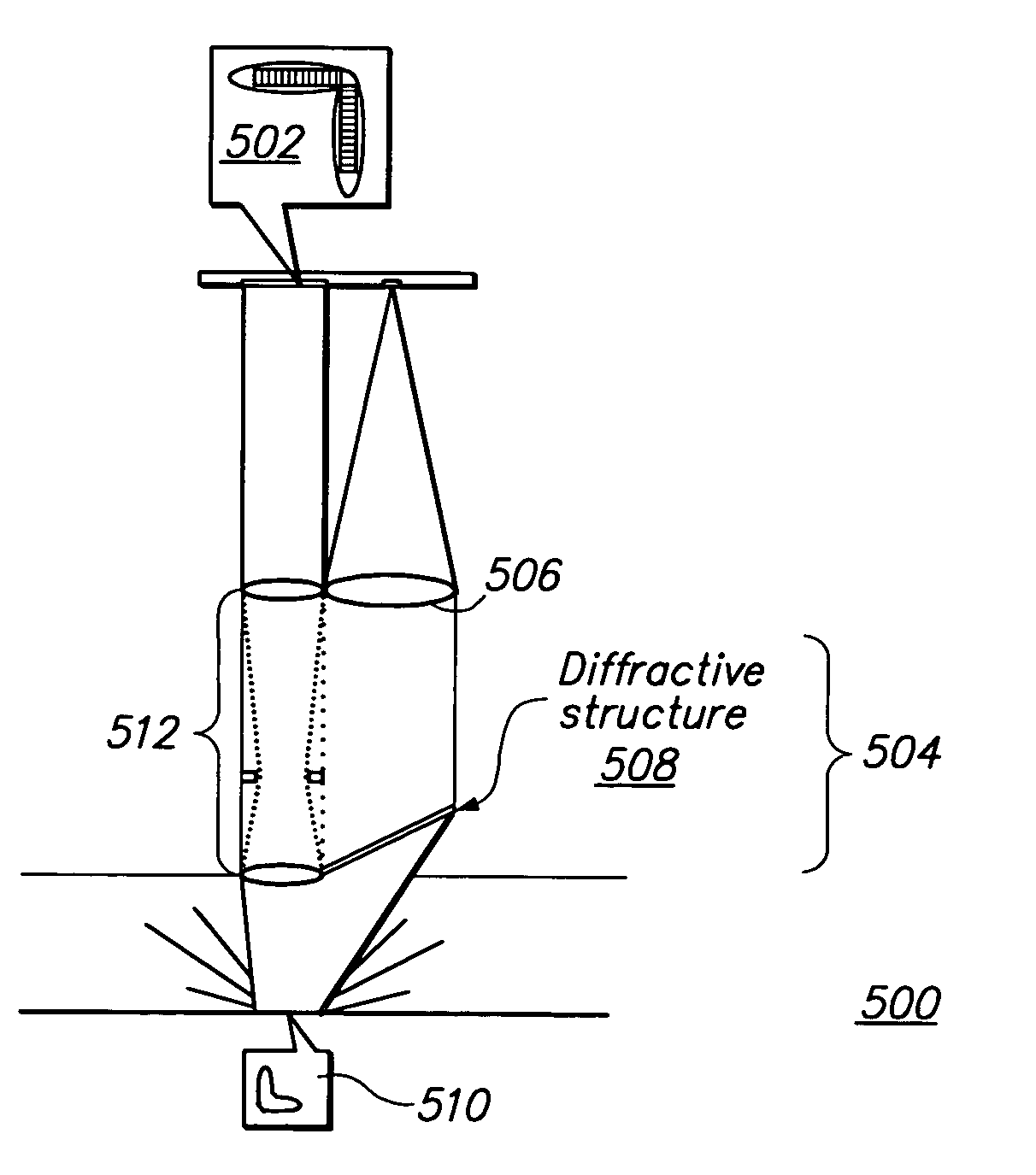 Optical positioning device having shaped illumination