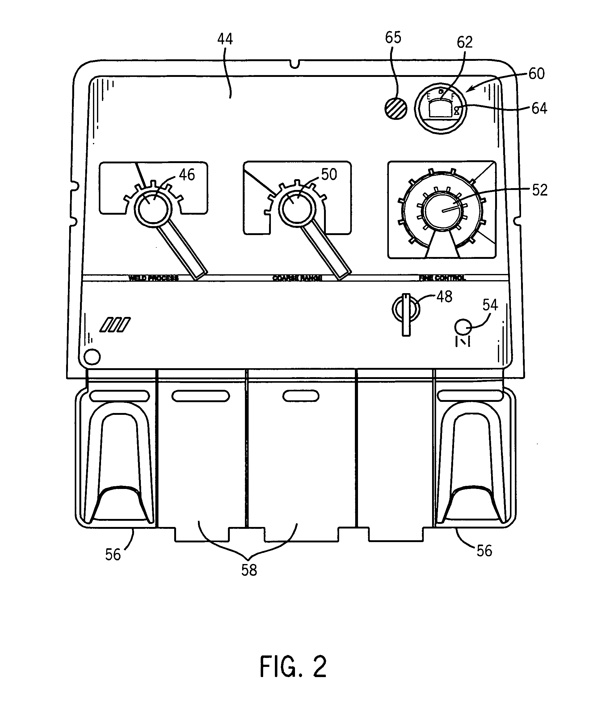 Low fuel shut off for a portable welder generator