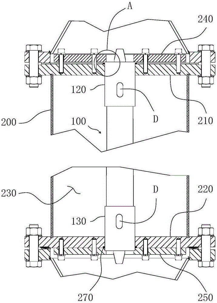 Cross-flow filter device and filter assembly for cross-flow filter device