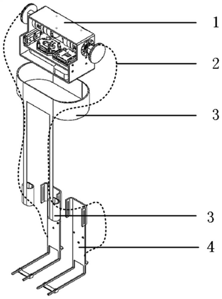 Rigid-flexible mixed line-driven enhanced ankle joint exoskeleton and control method