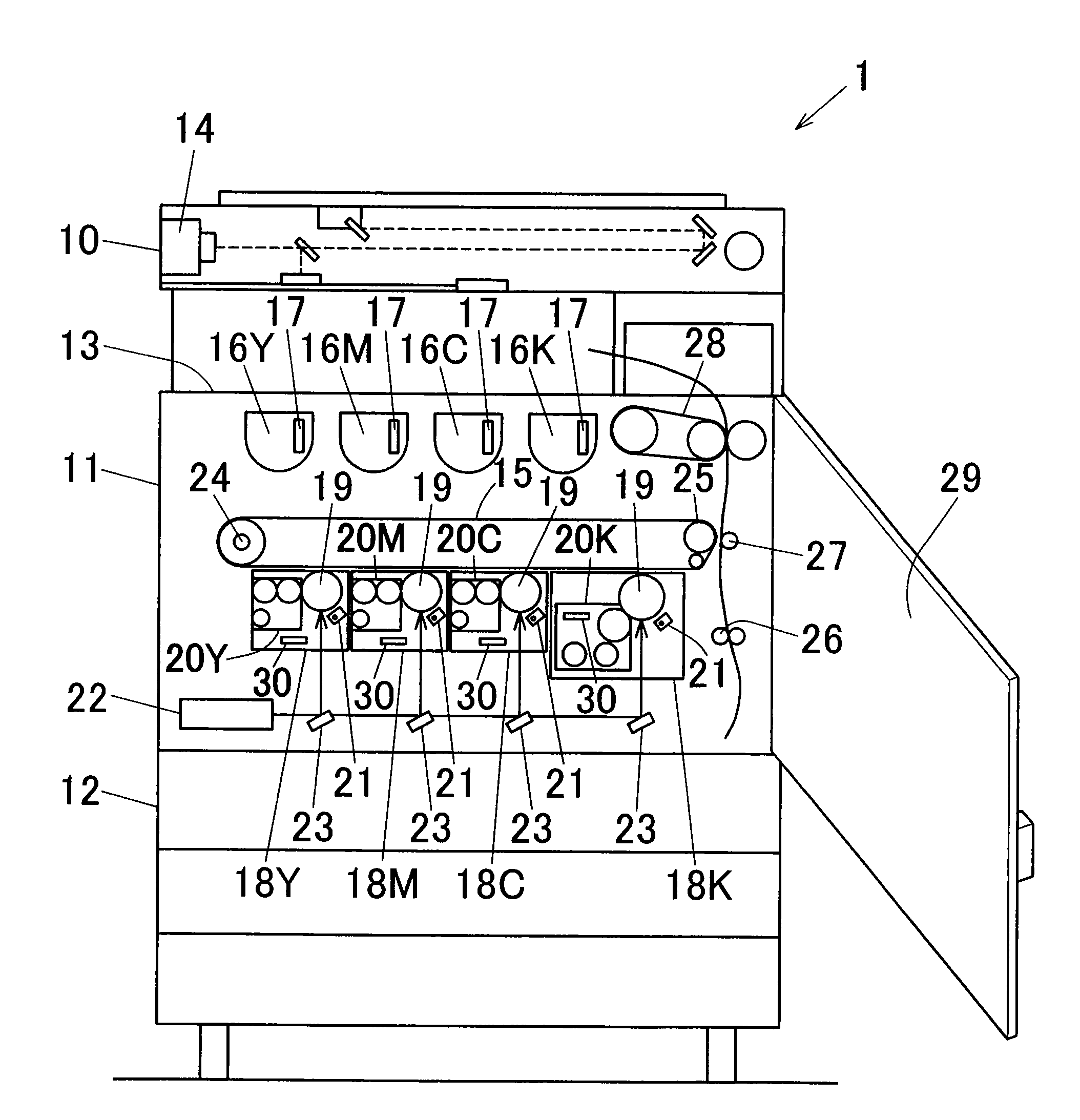 Image forming apparatus, print control method thereof and print control program