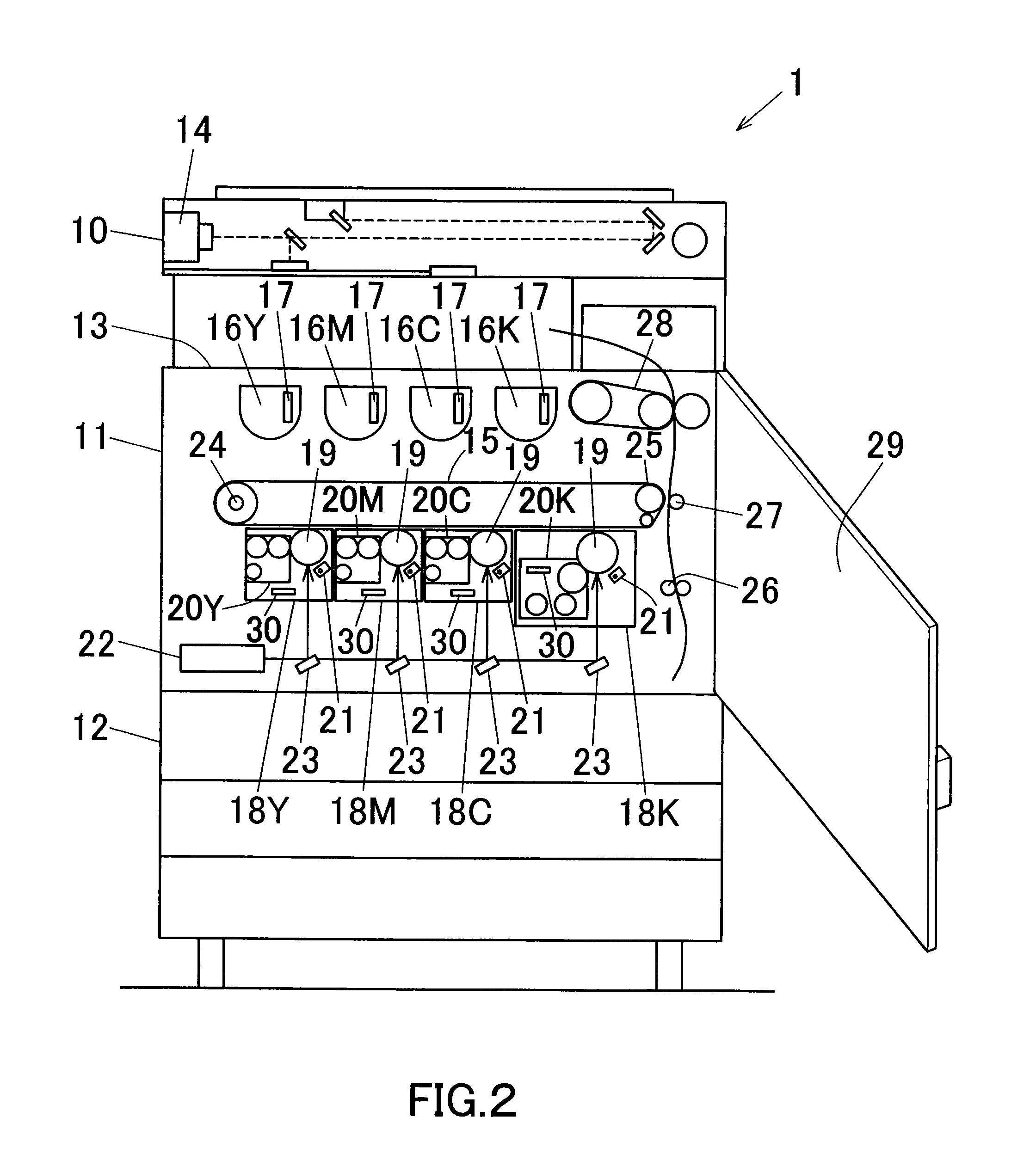Image forming apparatus, print control method thereof and print control program