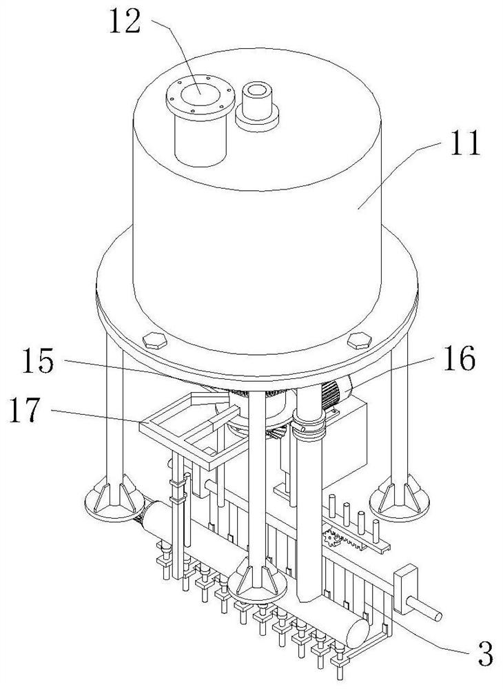 Silicate concrete road automatic cleaning equipment