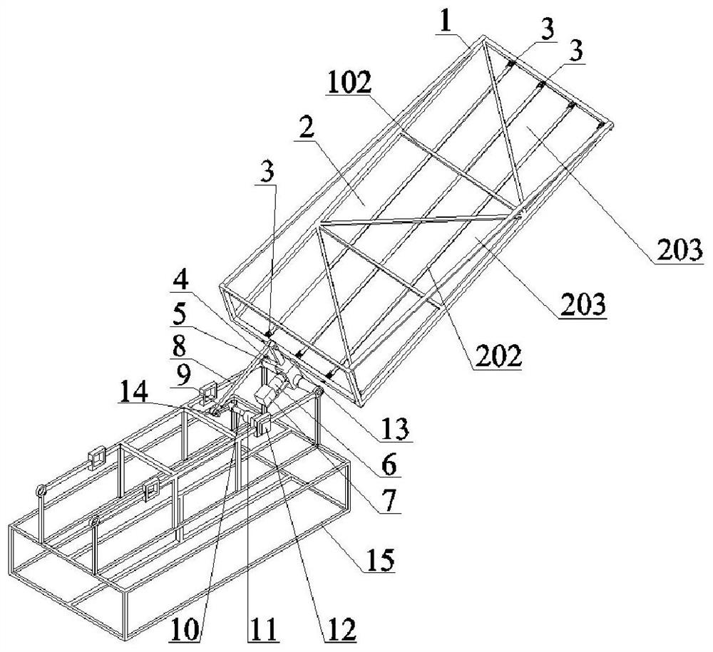 Variable-inclination swing double flapping-wing UAV equipped with rotatable wings