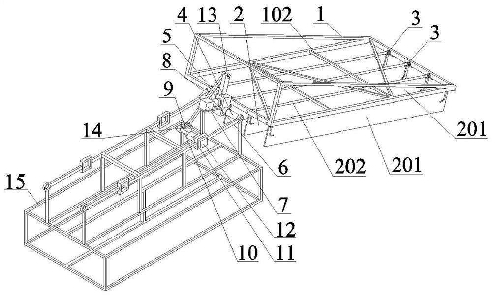 Variable-inclination swing double flapping-wing UAV equipped with rotatable wings