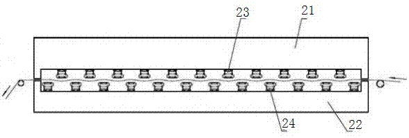 Aluminum foil double-face fast coating device and method