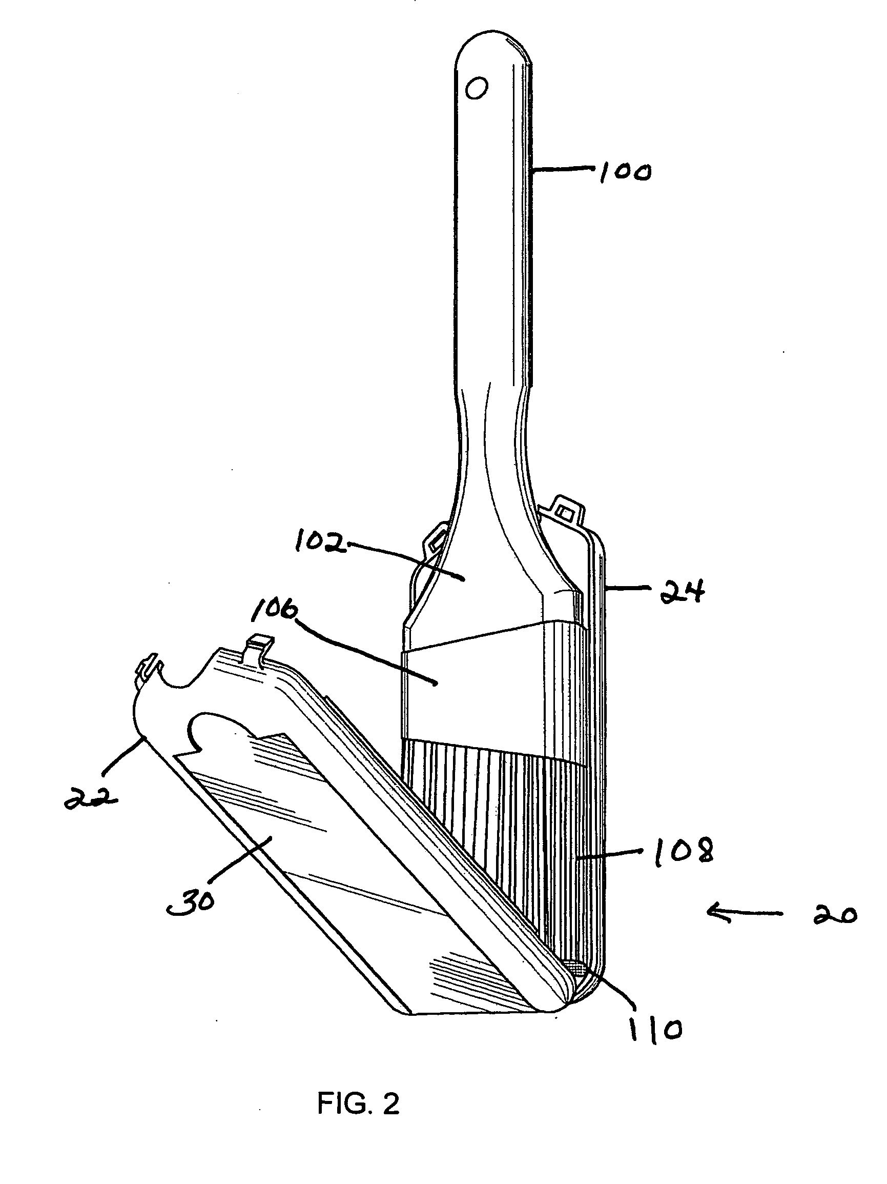 Paintbrush container and method of using same