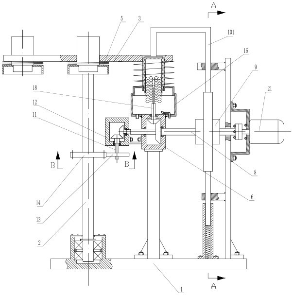 Cup body inner wall cleaning machine