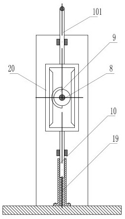 Cup body inner wall cleaning machine