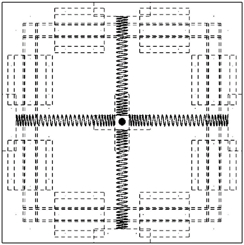 A rail type vibration isolation device