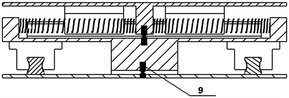 A rail type vibration isolation device