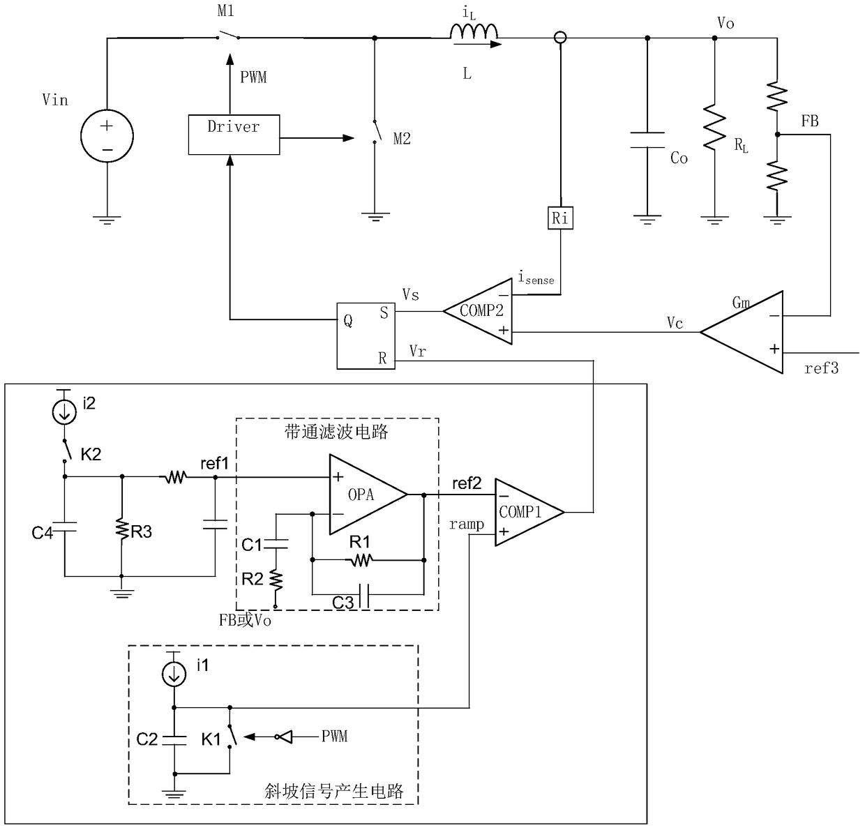 Turn-on time generating circuit for power converter and power converter