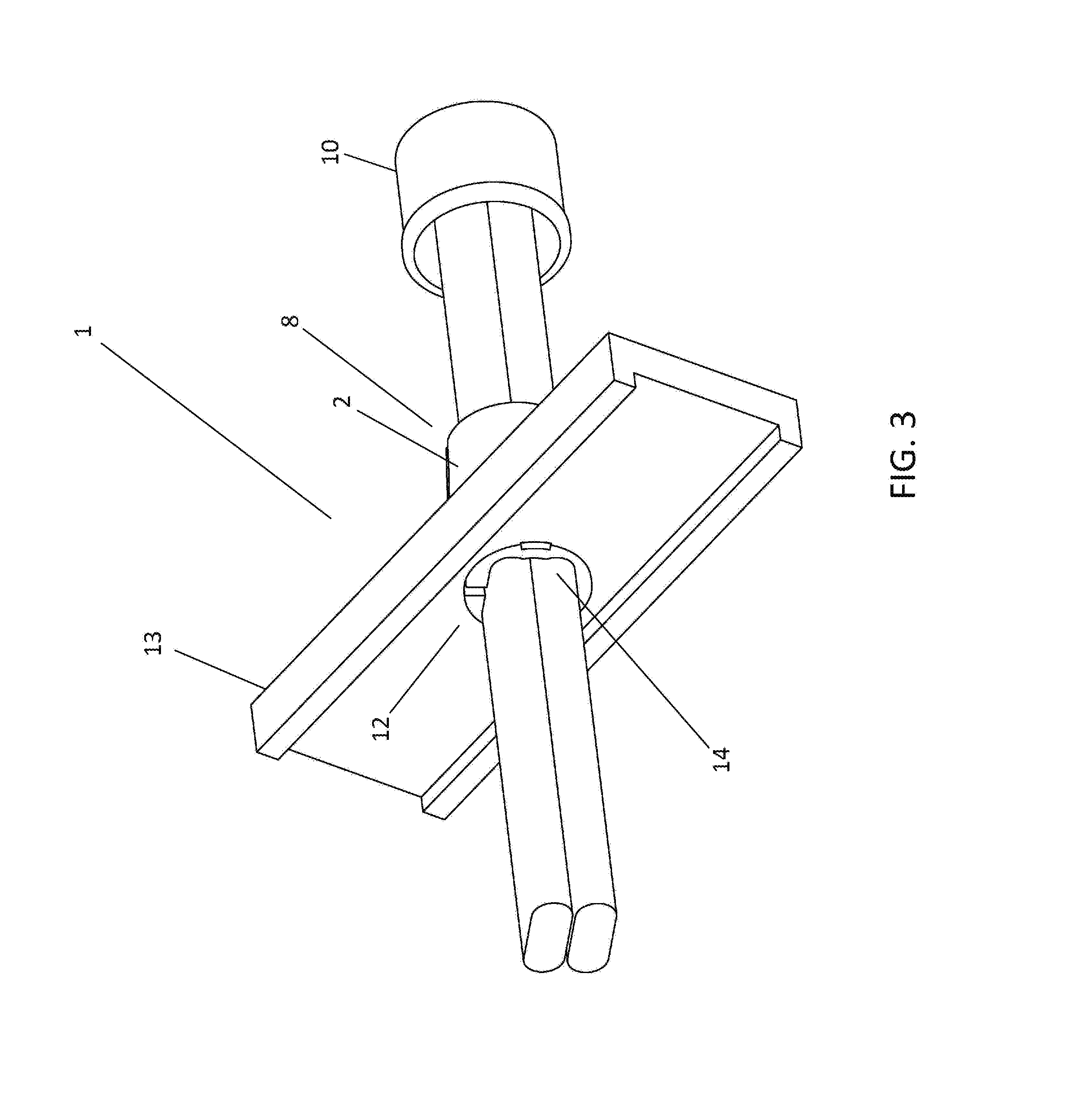Nonmetallic push-in connector