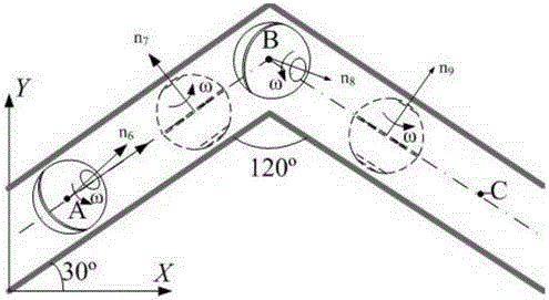 Man-machine interaction control method for space universal rotating magnetic field