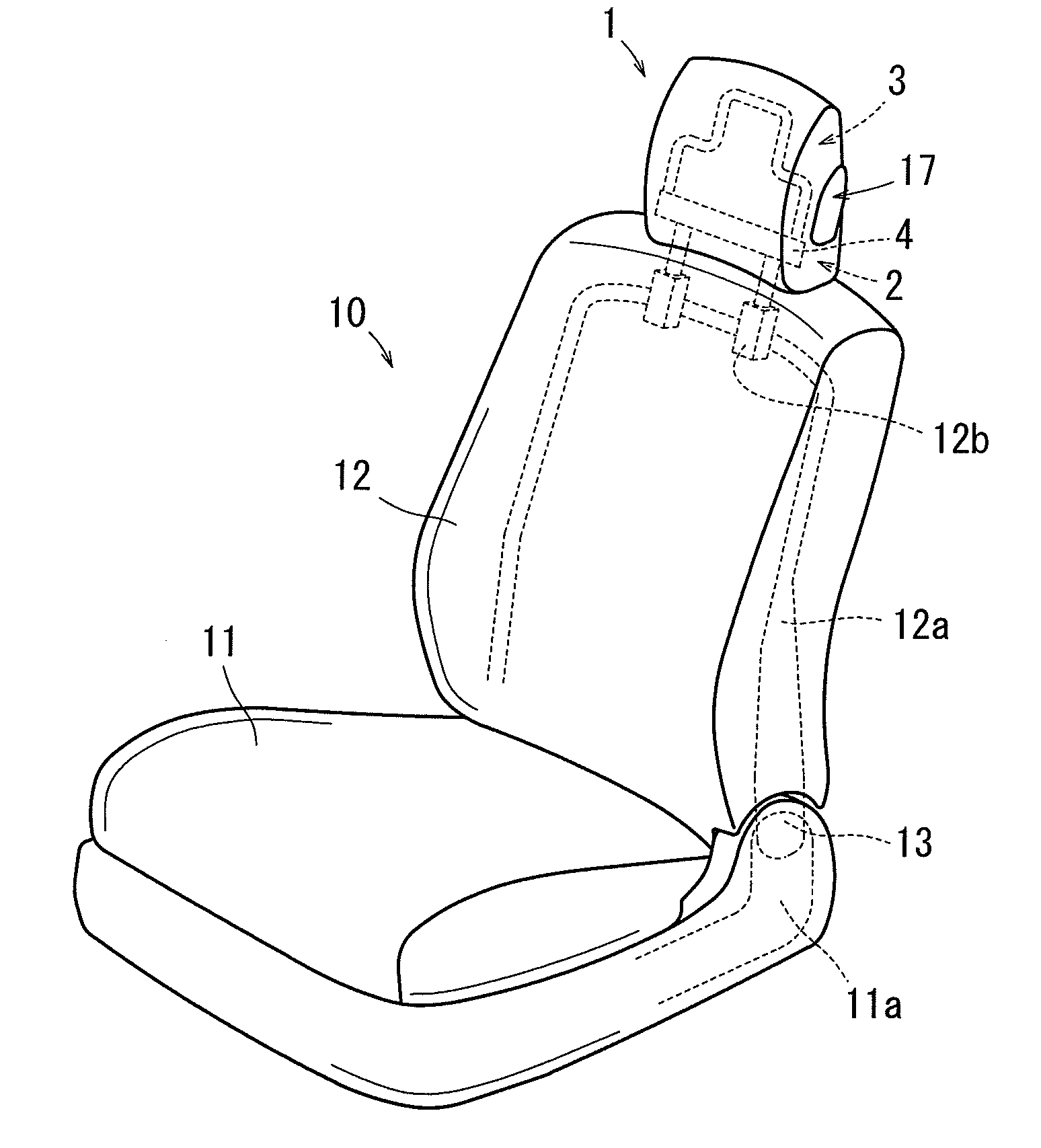 Headrests for vehicle seats