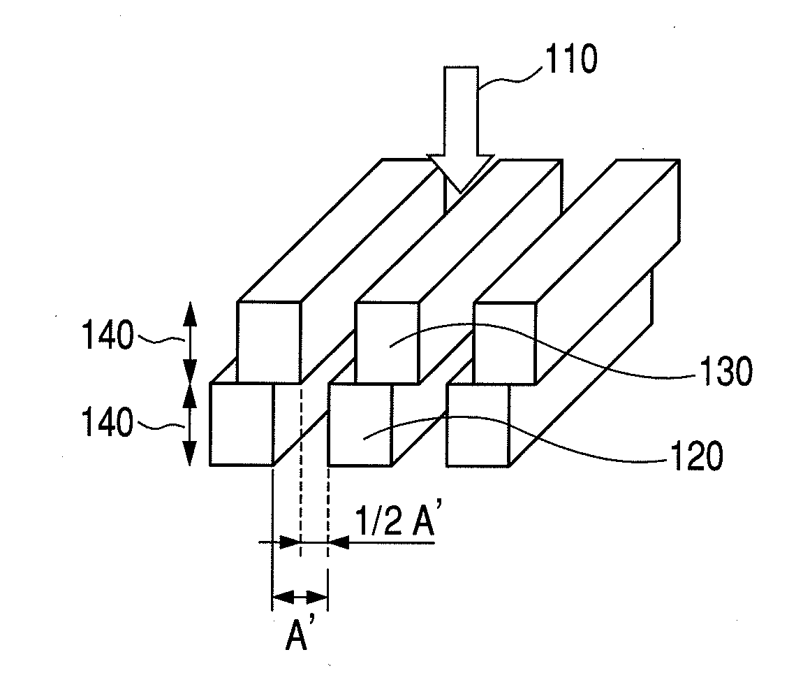 Source grating for x-rays, imaging apparatus for x-ray phase contrast image and x-ray computed tomography system