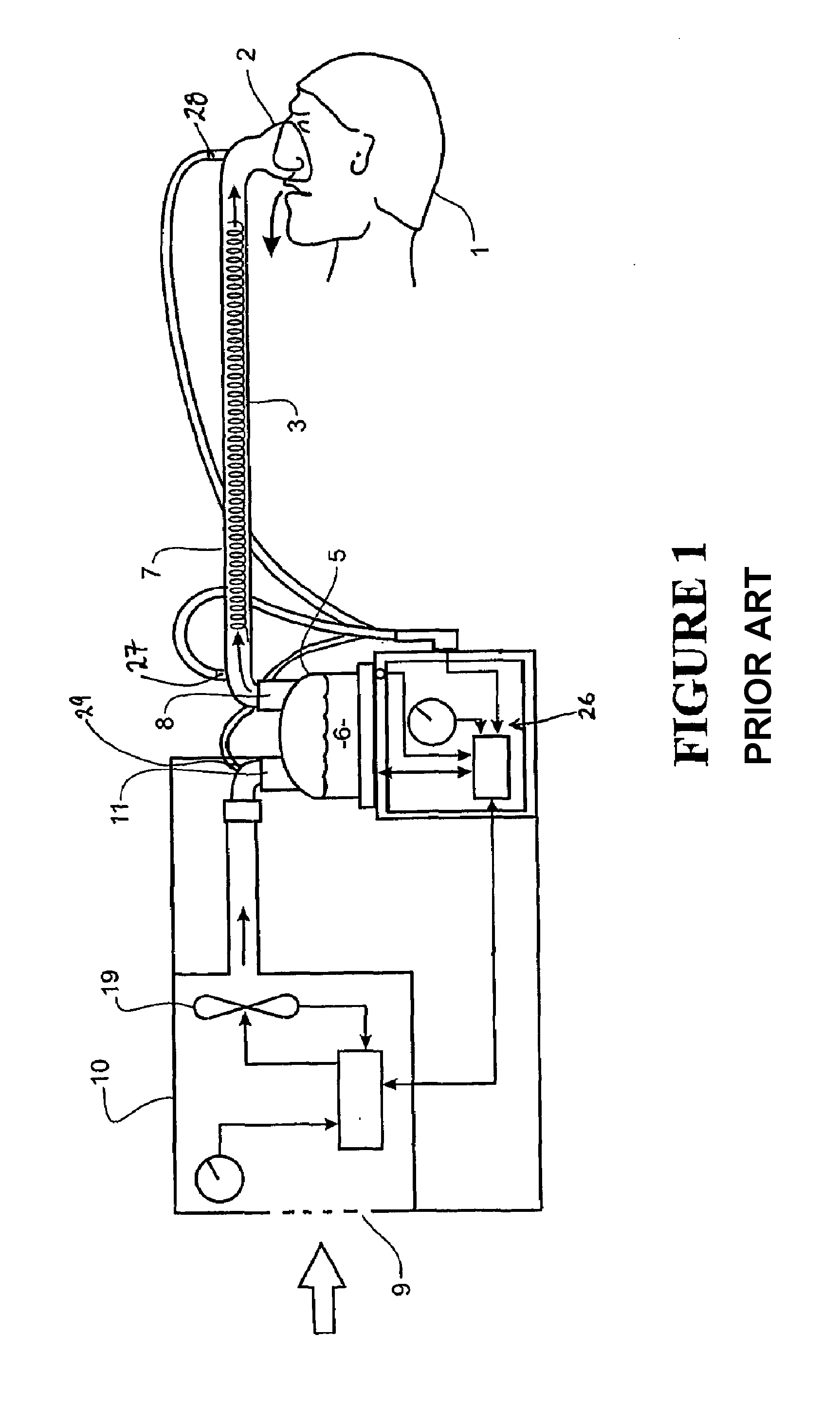 Humidifier with internal heating element and heater plate