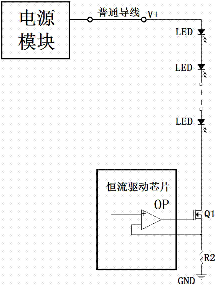 LED (Light-emitting Diode) backlight drive circuit, backlight module and liquid crystal display device