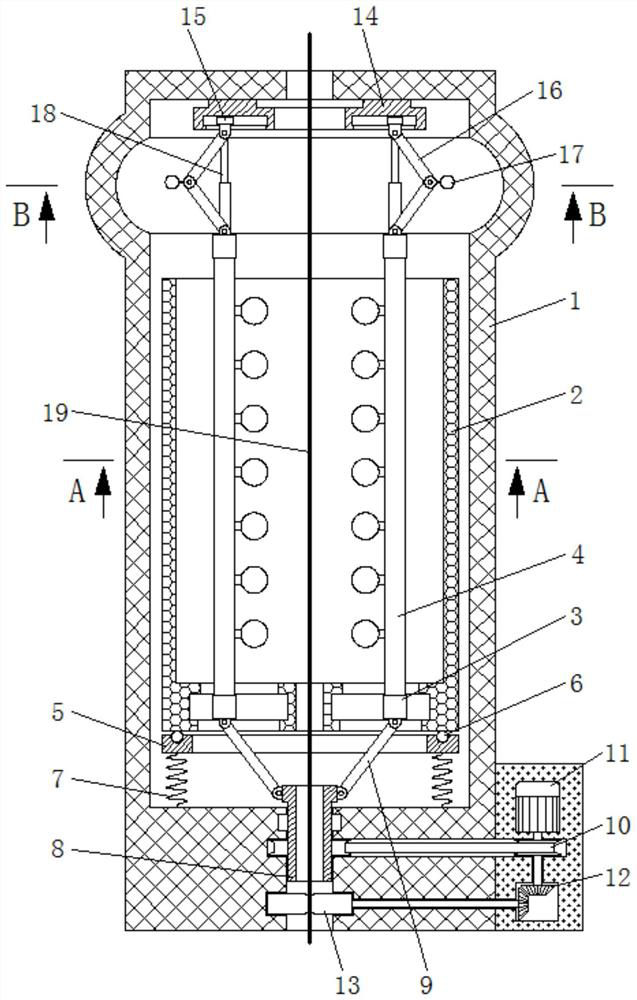 A self-adjusting optical fiber cooling device based on centrifugal force transmission