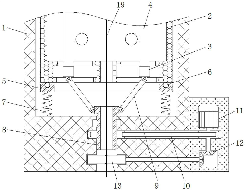 A self-adjusting optical fiber cooling device based on centrifugal force transmission