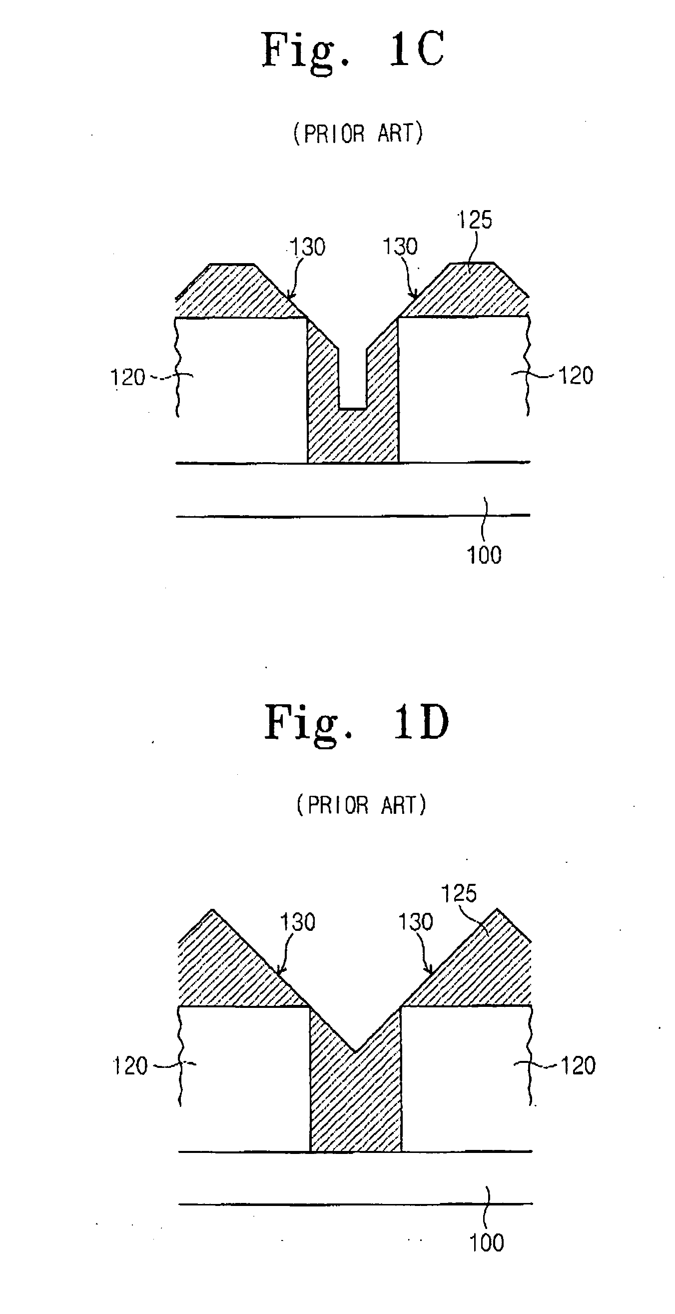 Methods of filling trenches using high-density plasma deposition (HDP)