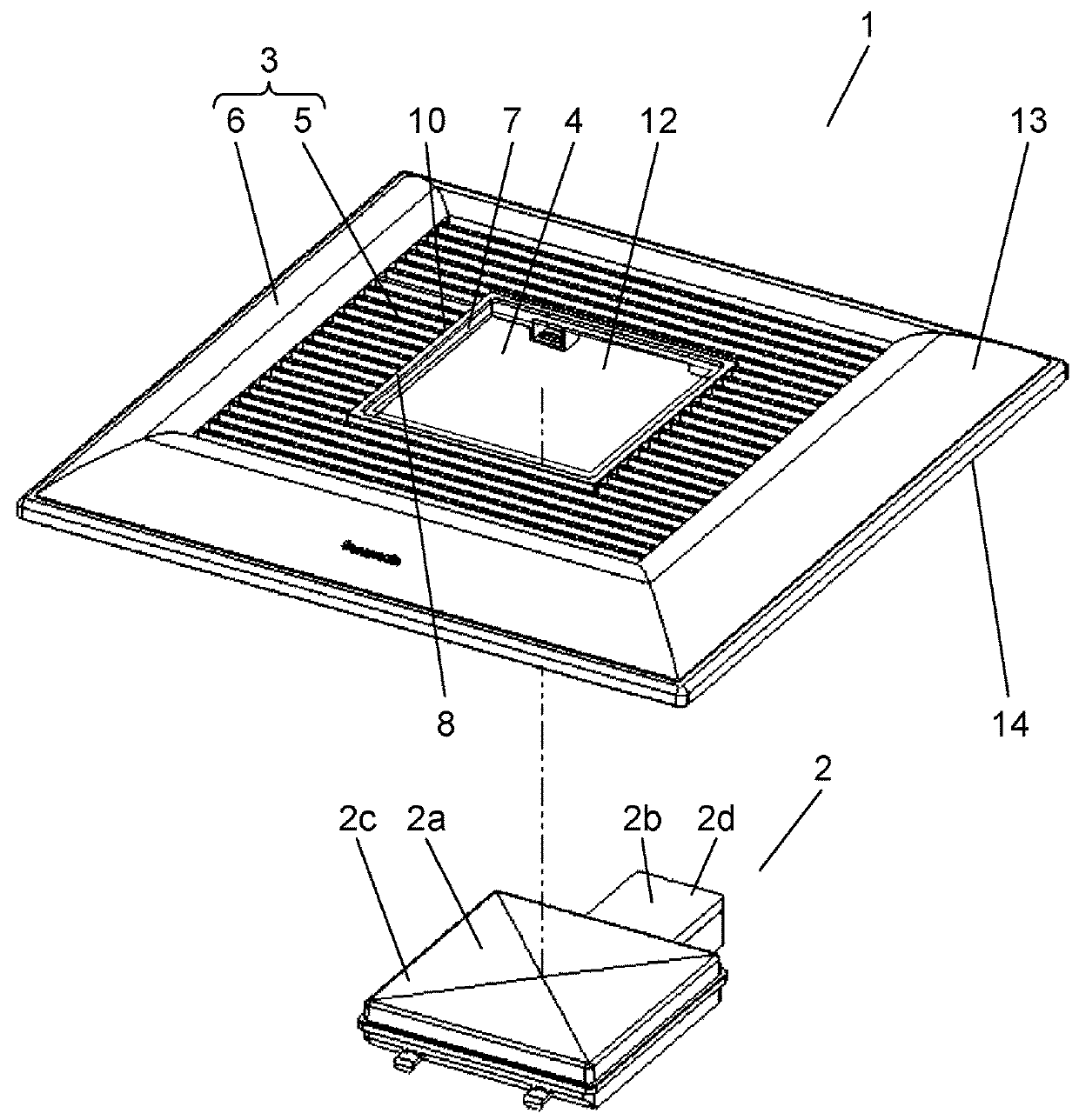 Ventilation grille and ventilation fan