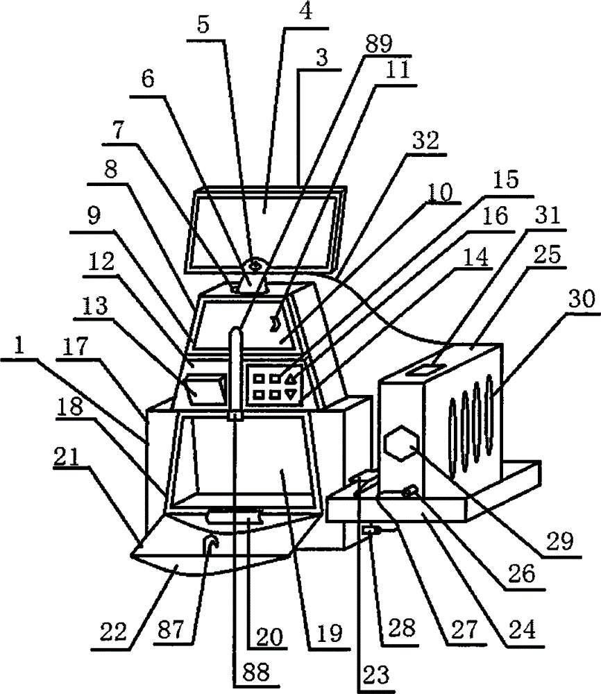 Gel imaging nerve analysis device