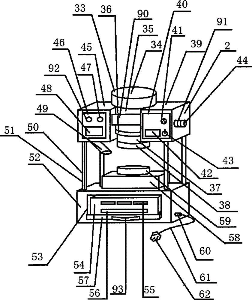 Gel imaging nerve analysis device