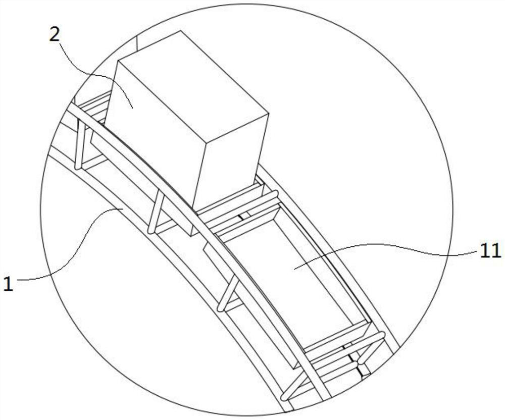 Rapid supporting device for reducing early settlement of shallow-buried excavation tunnel and construction method