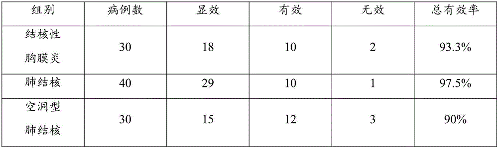 Formula of traditional Chinese medicine for treating drug-resistant tuberculosis, and preparation method of traditional Chinese medicine