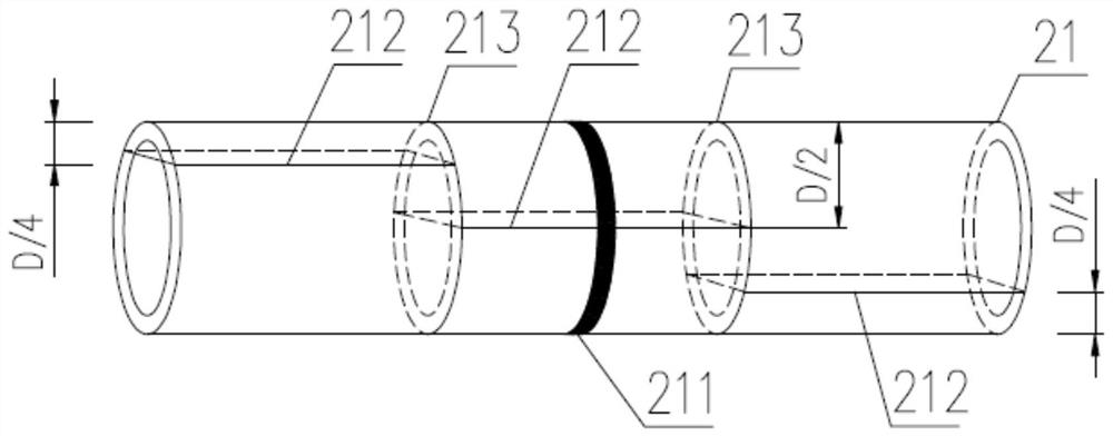 Test method and evaluation method for hydrogen-induced cracking of small-diameter thin-walled pipes